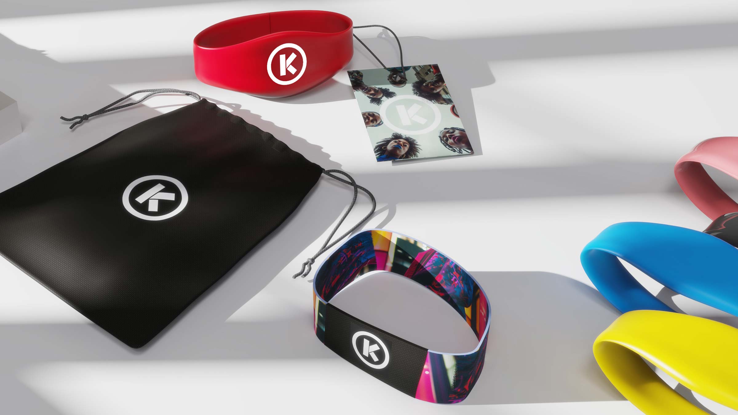 SMART objects like these writbands incorporating NFTs